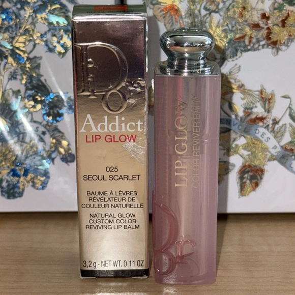 Dior | Dior Addict Lip Glow | 025 Seoul Scarlet | NEW Exclusive - Picture 1 of 6